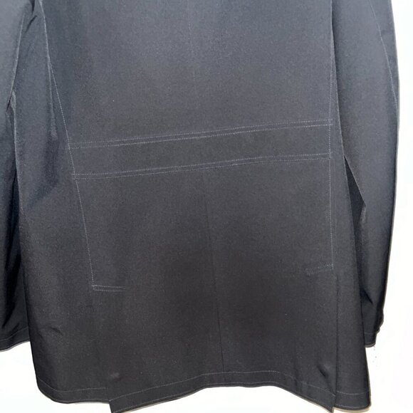 BLACK BROWN 1826 Hooded Jacket - Full Zip Dress Raincoat Overcoat - EUC -40R - Picture 8 of 16